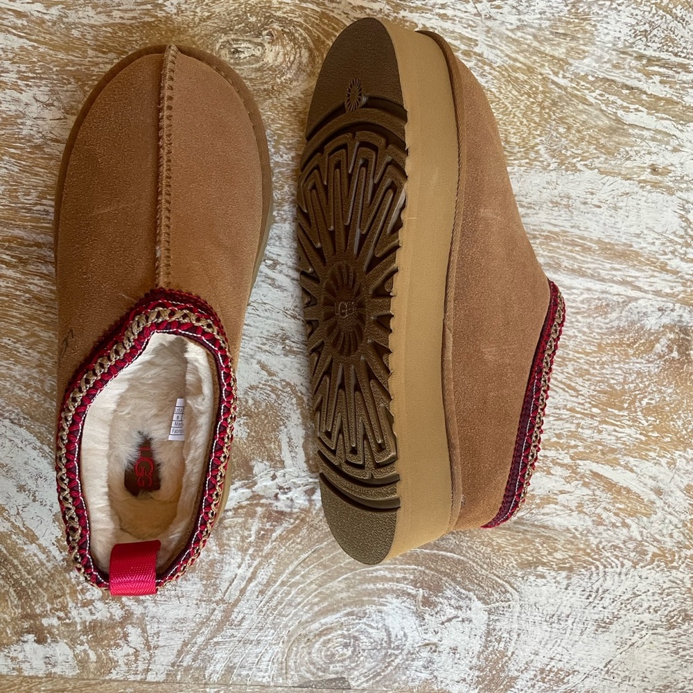 UGG Women's Tazz Brown Slippers - Picture 4 of 9